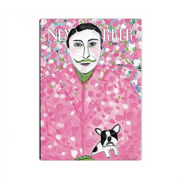 New Yorker Magazine Spring Forward Maira Kalman Magnet - Picture 1 of 2